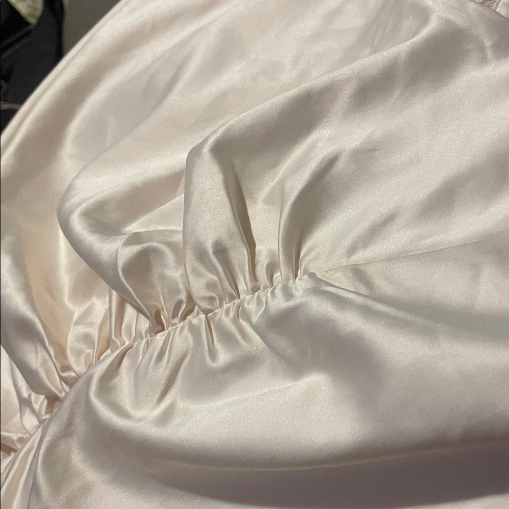 Chic Cream Lace Mini Dress - Picture 10 of 10